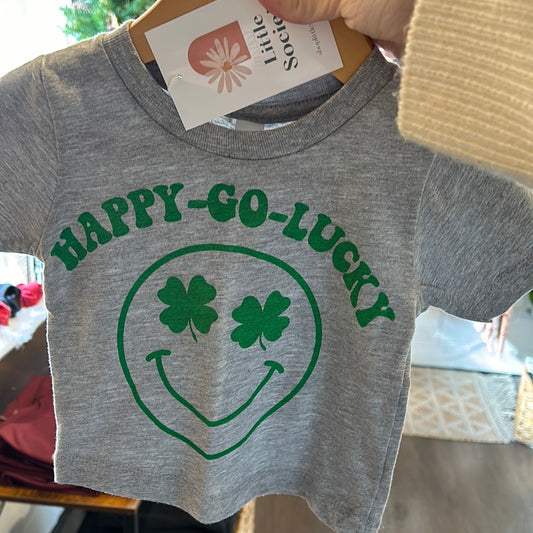 happy go lucky tshirt