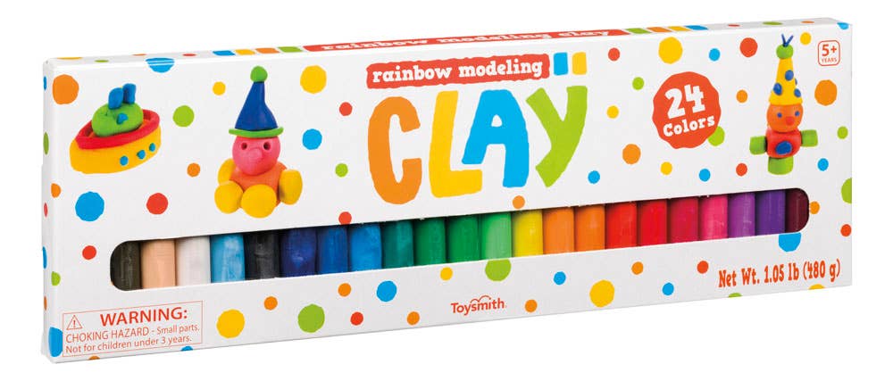 Rainbow Clay, 24 colors