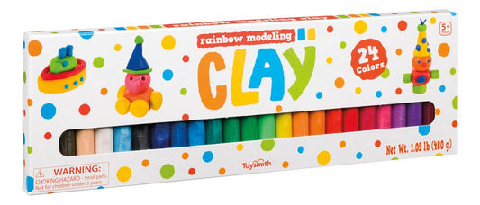 Rainbow Clay, 24 colors