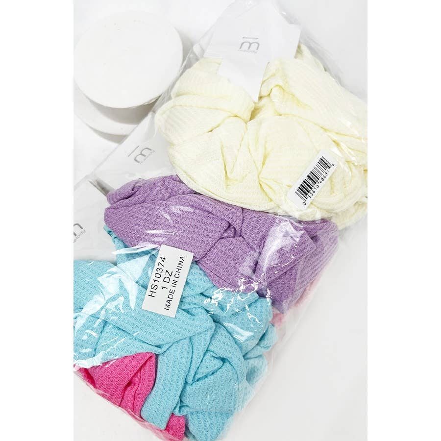 Waffle Scrunchies