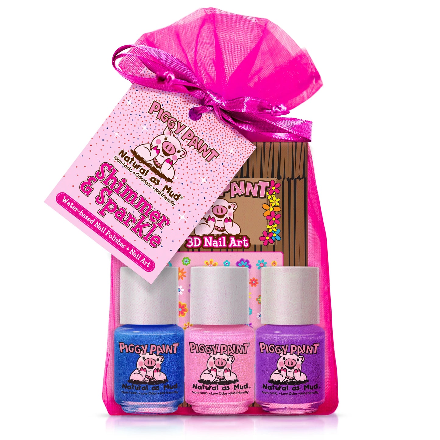 Shimmer & Sparkle Nail Polish Set