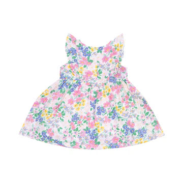 Emma Floral Ruffle Dress Sleeve