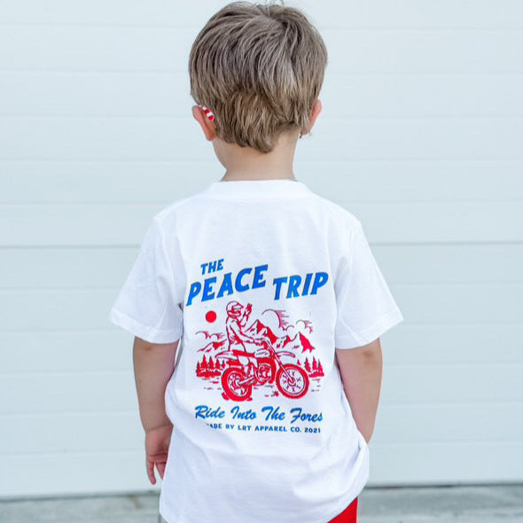 THE PEACE TRIP TEE - WHITE