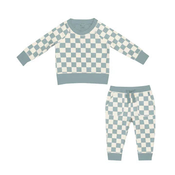 Luka Checkerboard Jogger Set