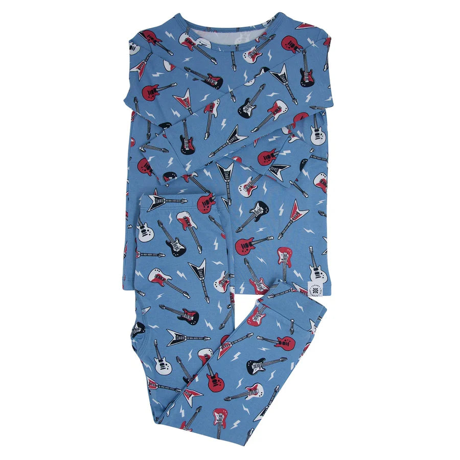 Electric Guitars Rockstar Big Kid Pajama