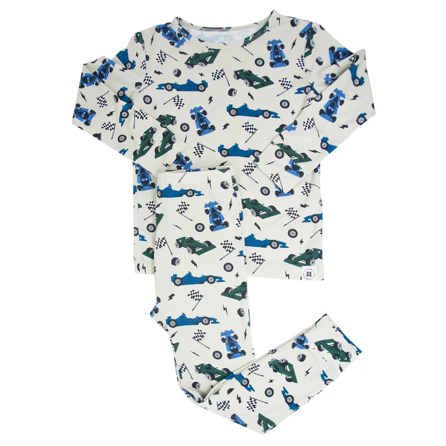 Green Blue Nasar Big Kid Pajama