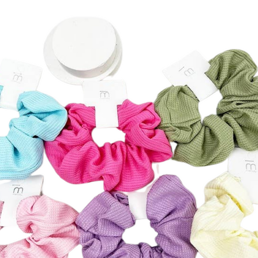 Waffle Scrunchies