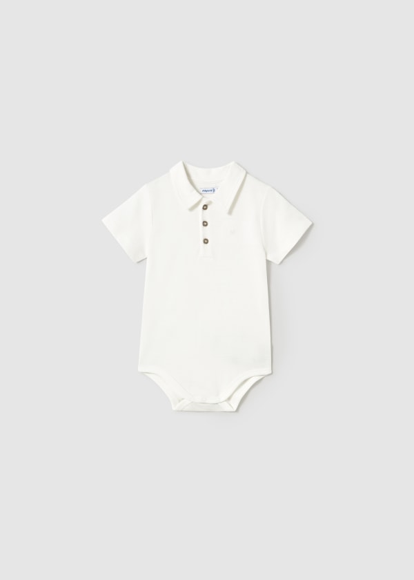Baby Polo Collar Bodysuit