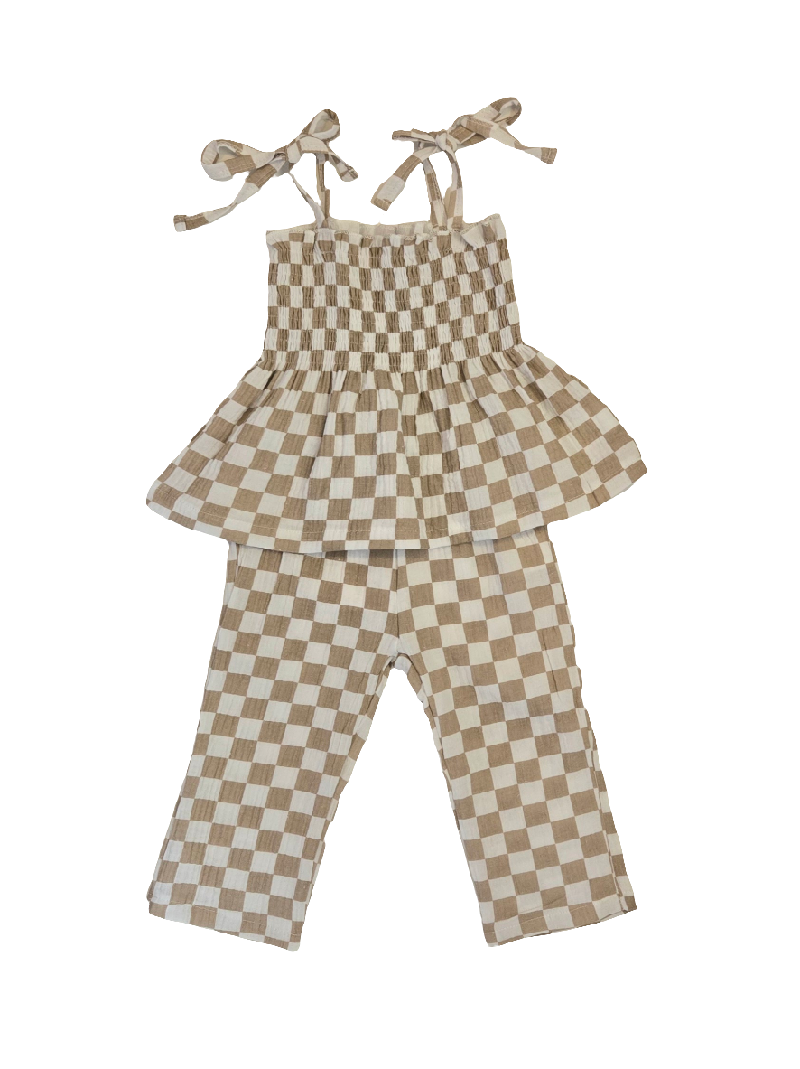 Emma's Checkered 2pc Set