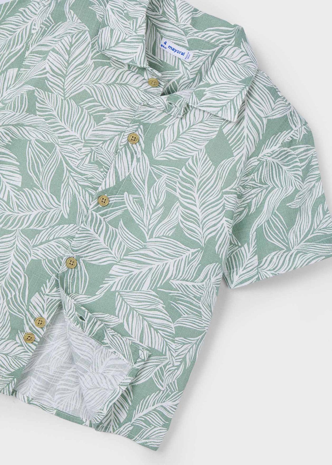 Tropical Buttoned Down Shirt