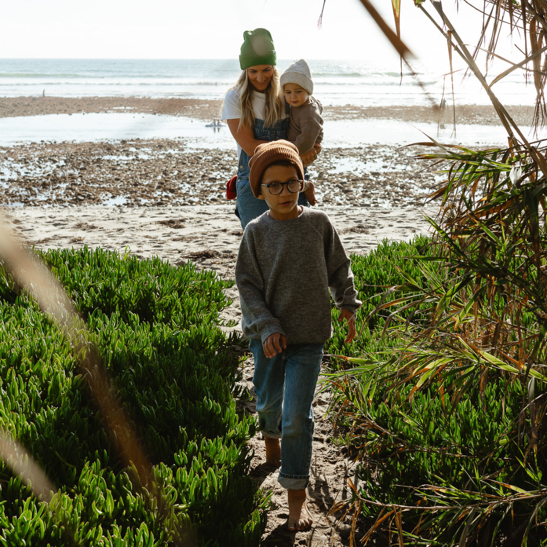 Waffle Beanie - Cocoa