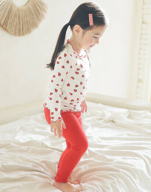 Little Hearts Long Sleeve Modal PJs
