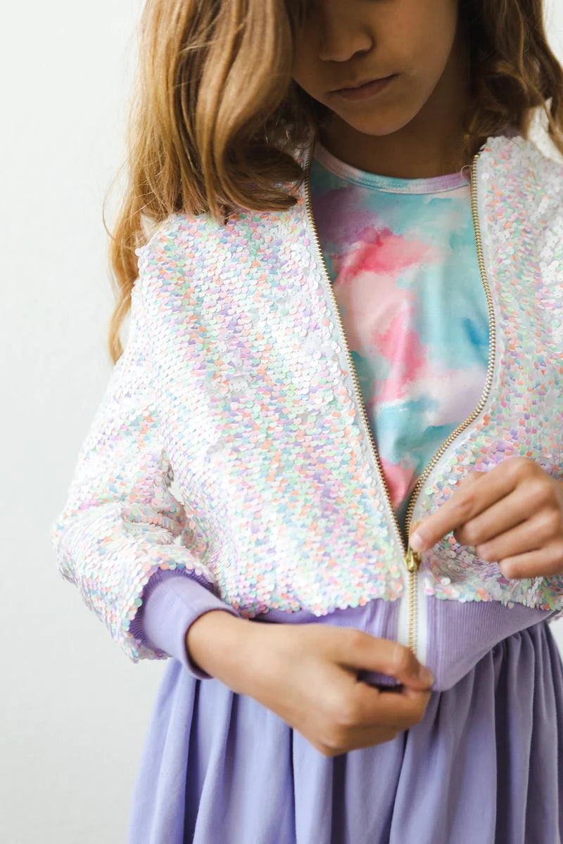 UNICORN FLIP SEQUIN JACKET