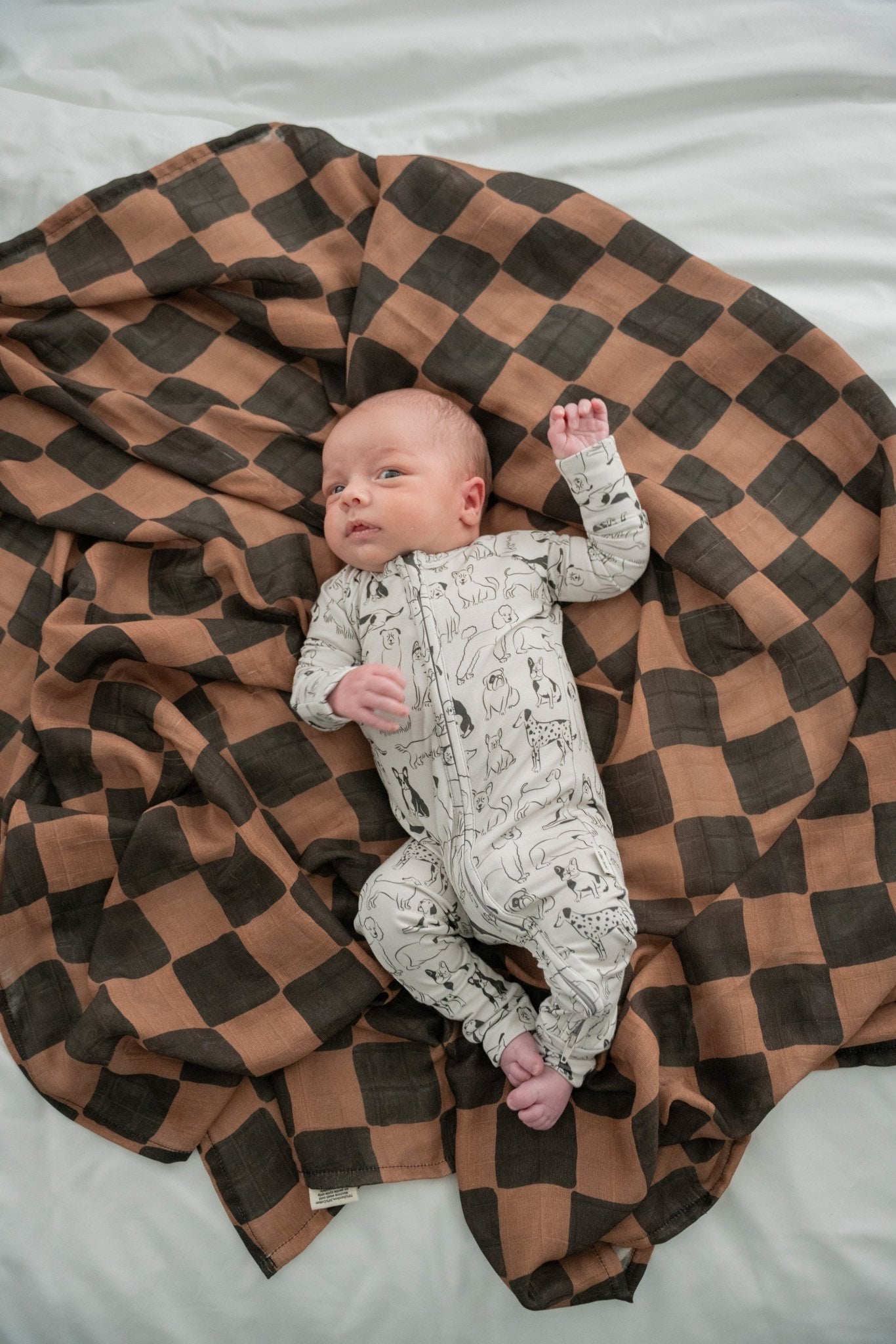 Ink & Earth Muslin Swaddle Blanket