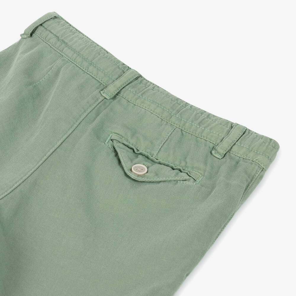 Boy Drawstring Linen Shorts