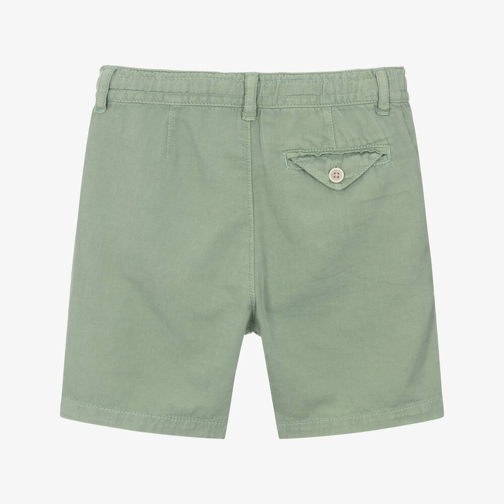 Boy Drawstring Linen Shorts