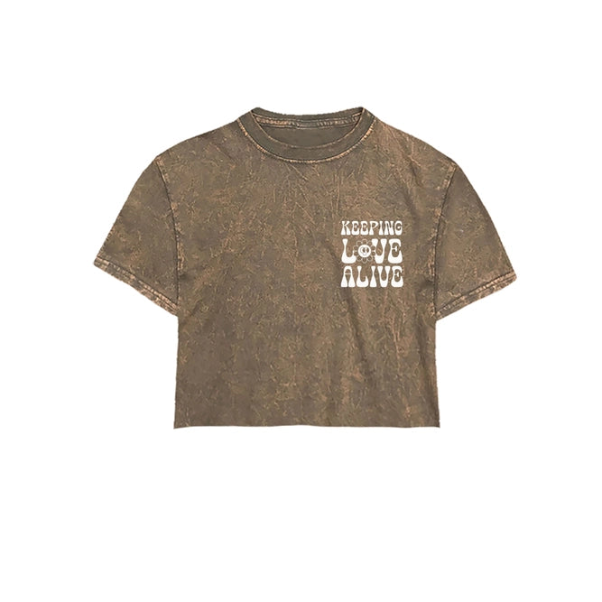 Keeping Love Alive Crop Top