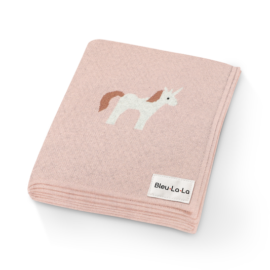 Baby Blanket Pink Unicorn