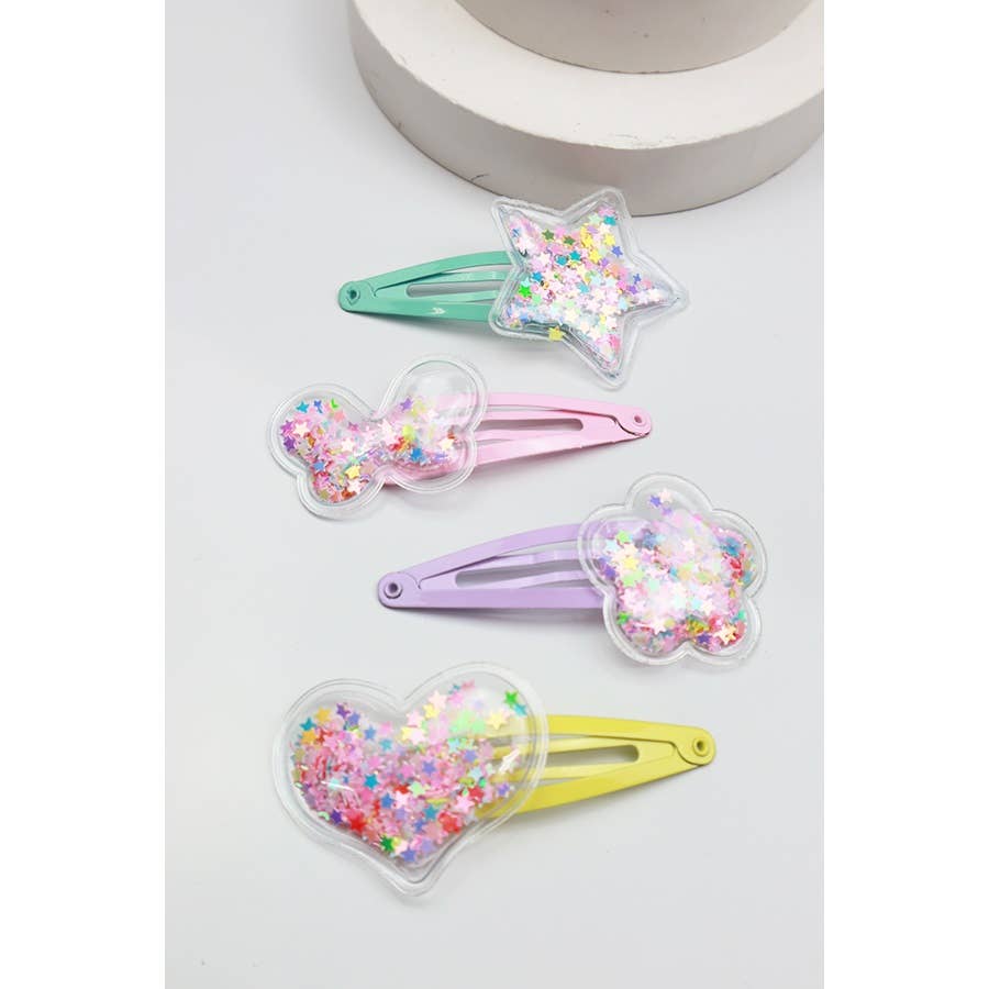 Confetti Snap Clip Set