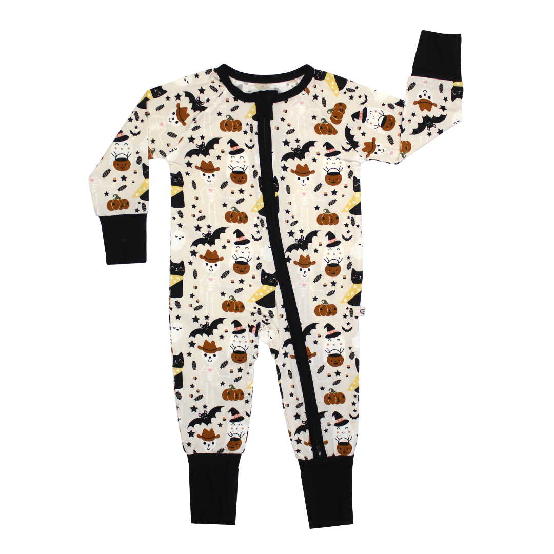 Spooky Cute Halloween Bamboo Convertible Romper