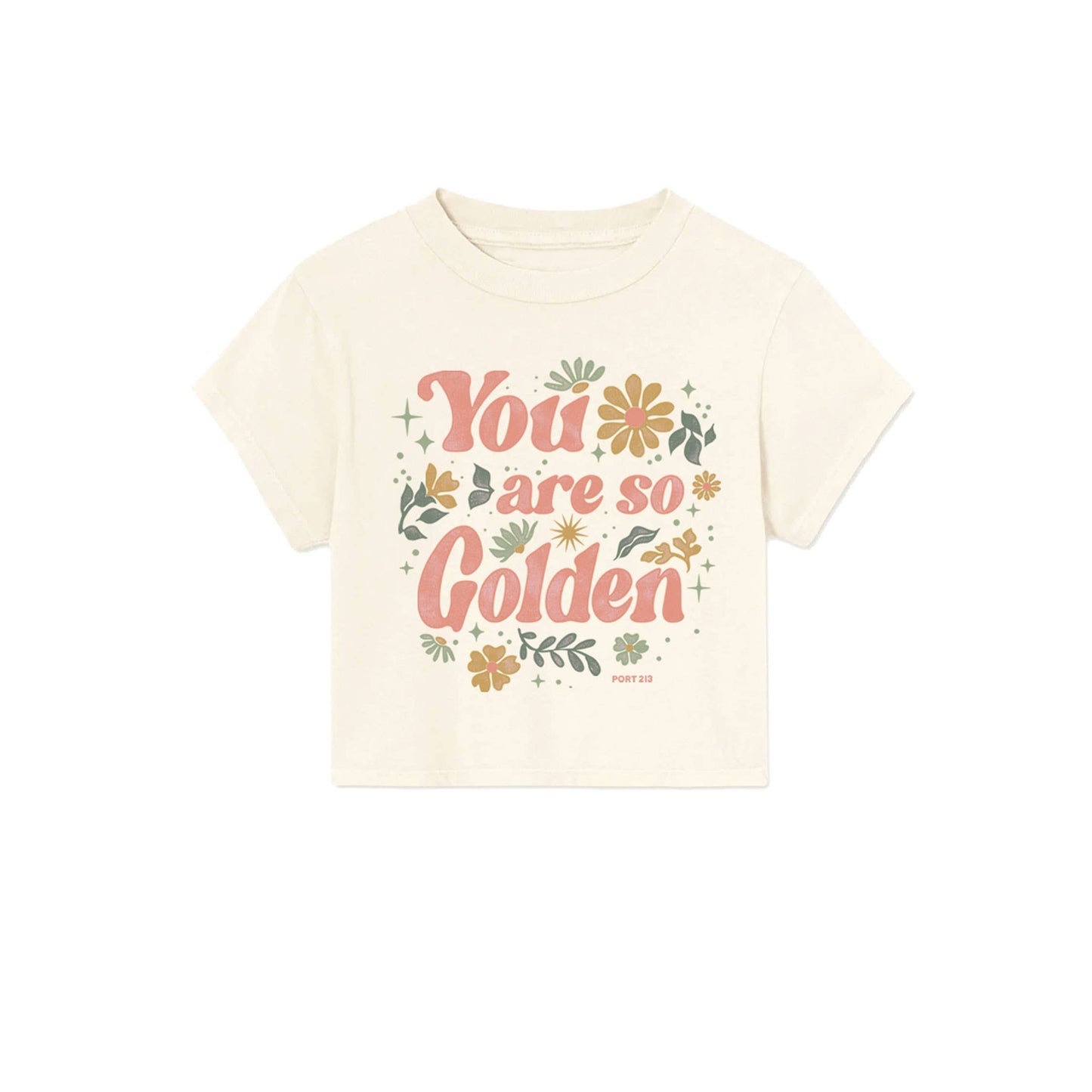 Golden Crop Top