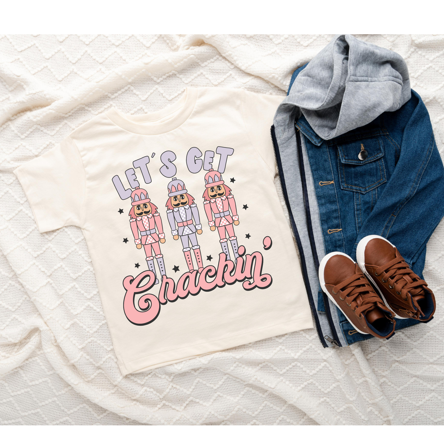 Let's Get Crackin Christmas Nutcracker Tee
