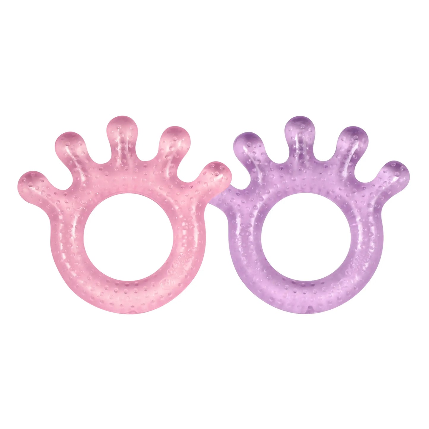 Cooling Teether - 2 pack Pink & Purple Set