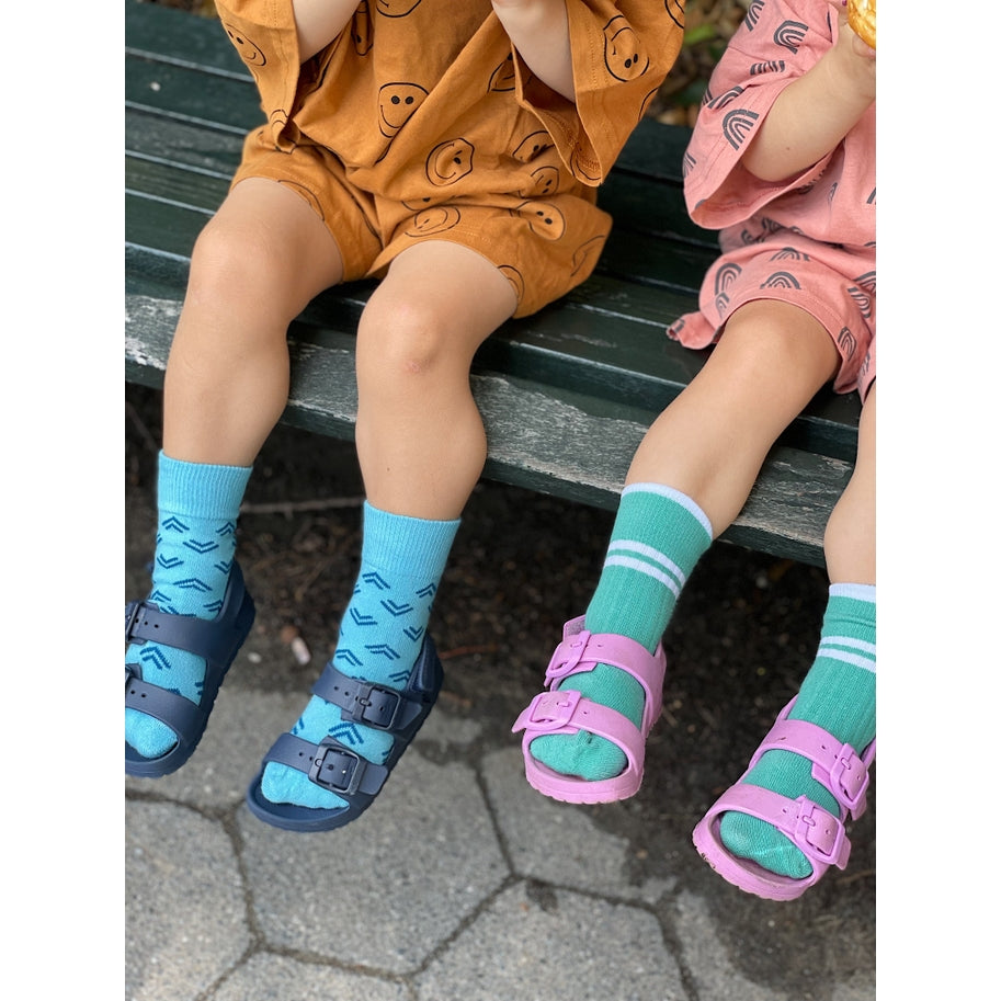 Striped Sock Seafoam