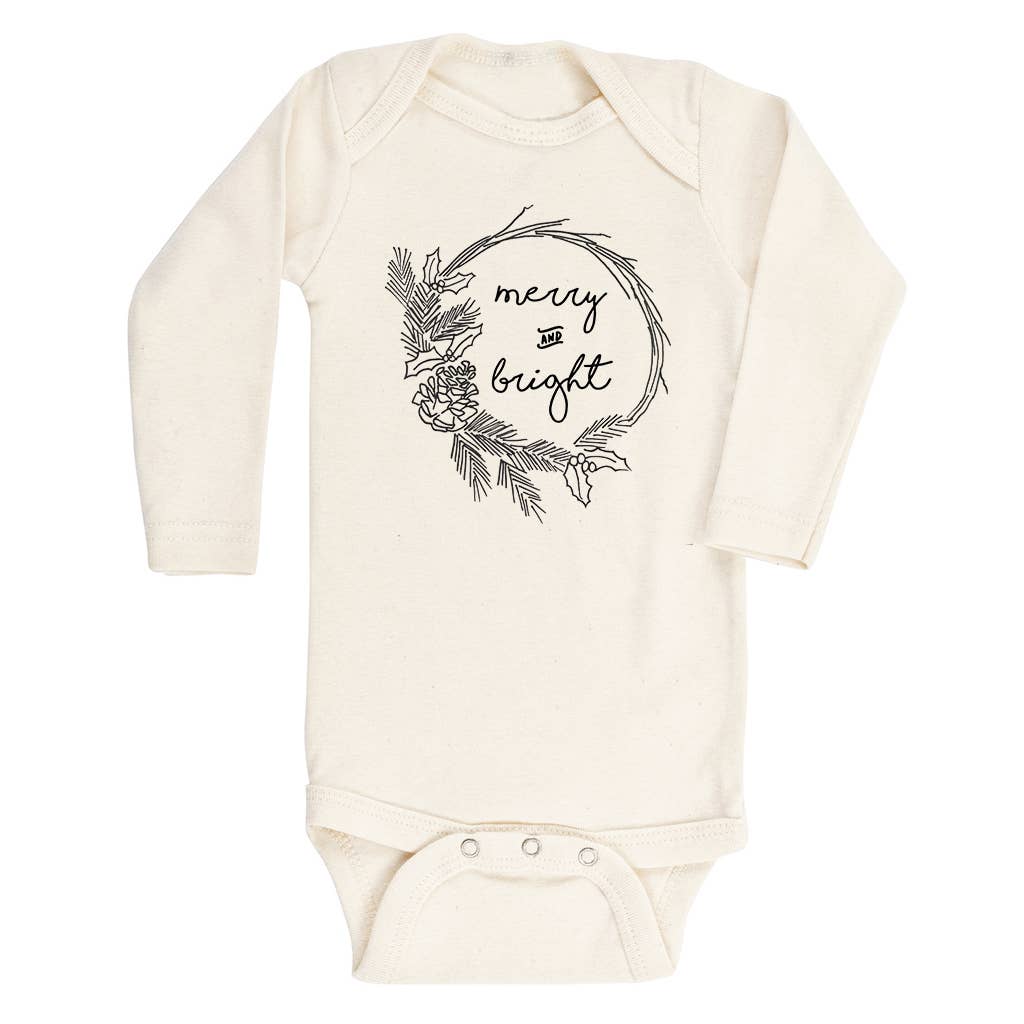 Merry And Bright - Long Sleeve Bodysuit