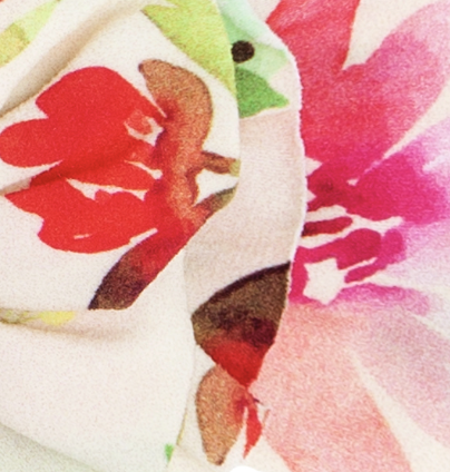 Baby Bling Bows - PRINTED FAB: may bloom