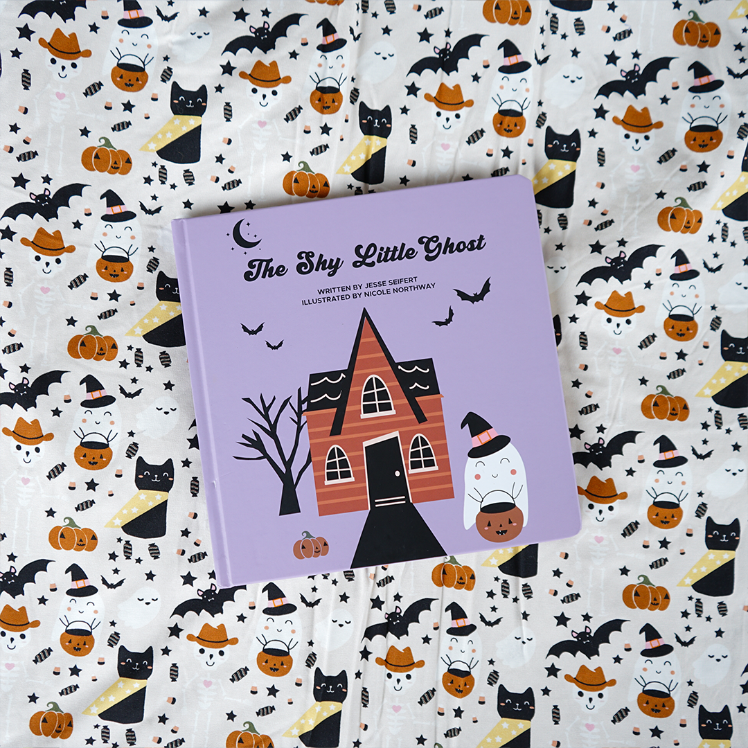 Shy Little Ghost Halloween Board Book