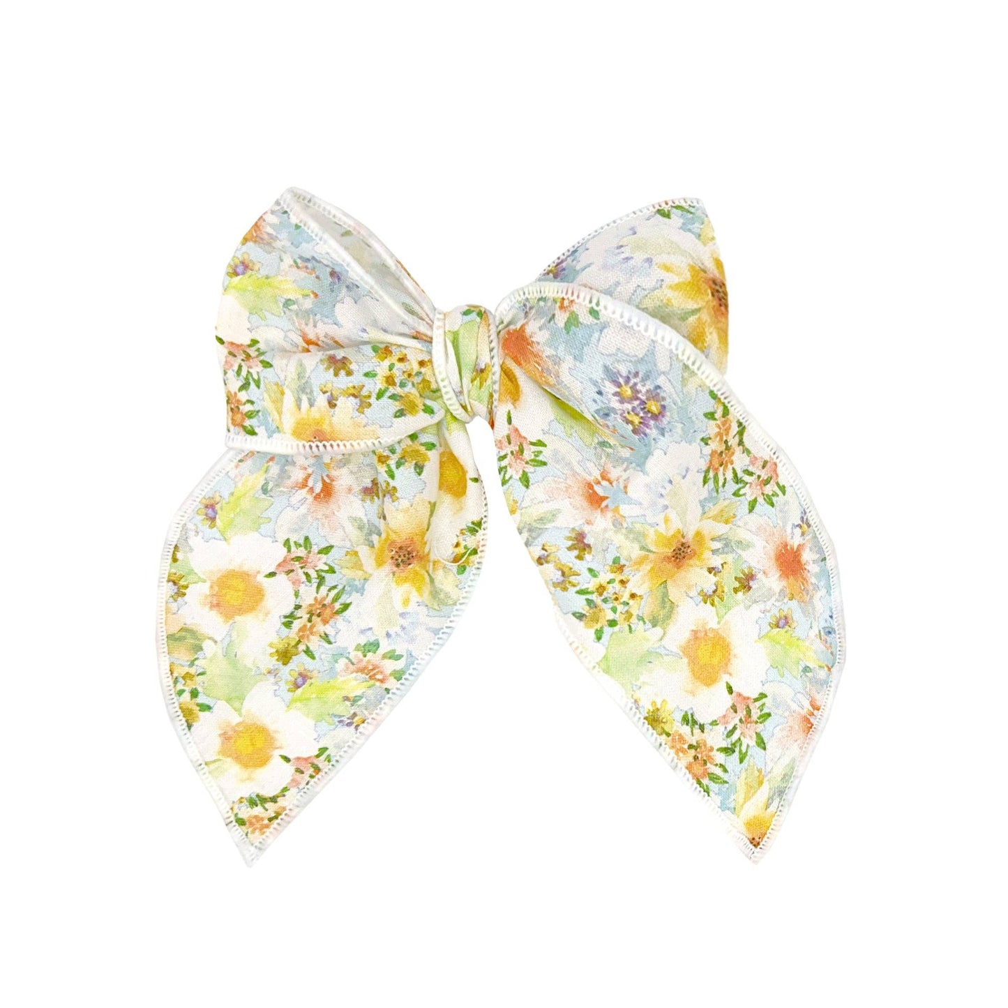 Baby Bling Bows - BELLE CLIP: golden meadow