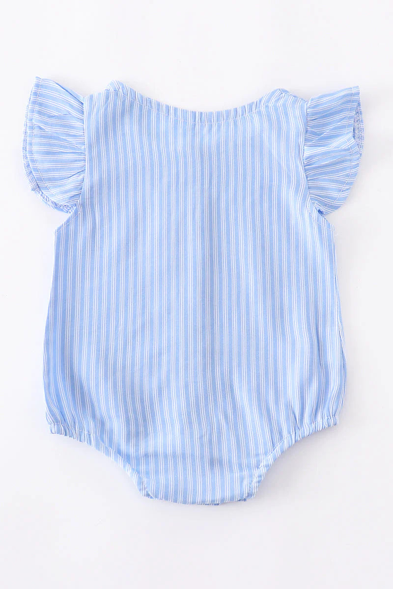 Striped Bubble Romper