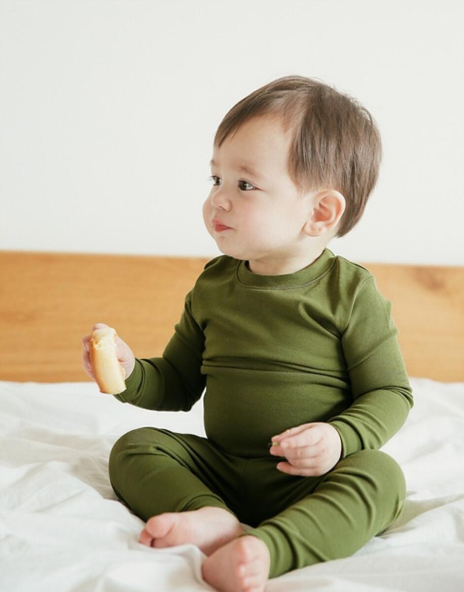 Army Green Long Sleeve PJs
