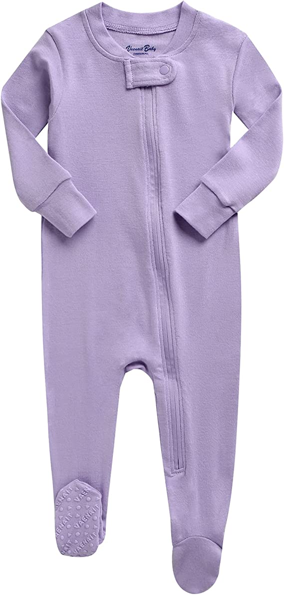 Lavendar Modal Baby Footie