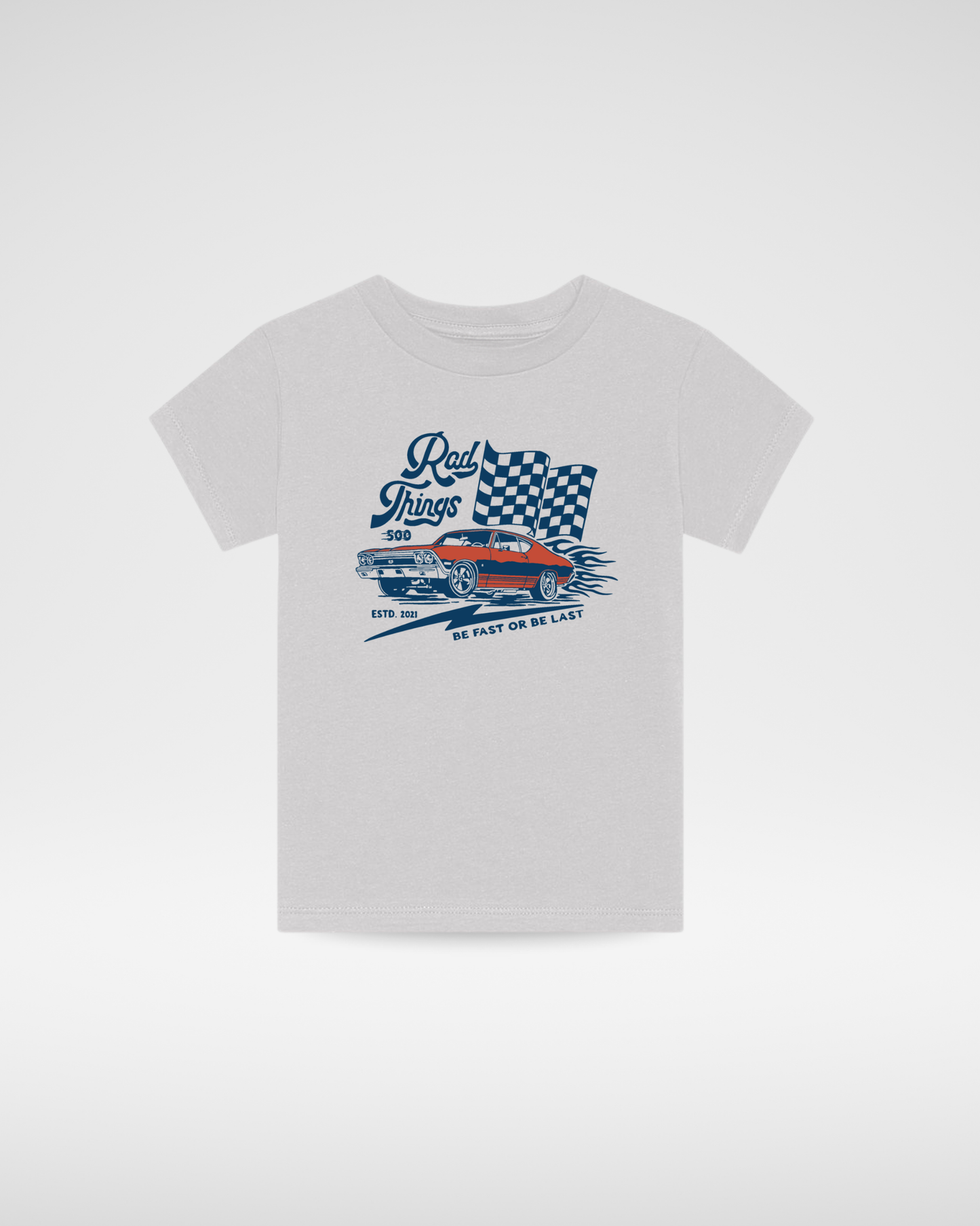 RAD THINGS 500 TEE - GREY