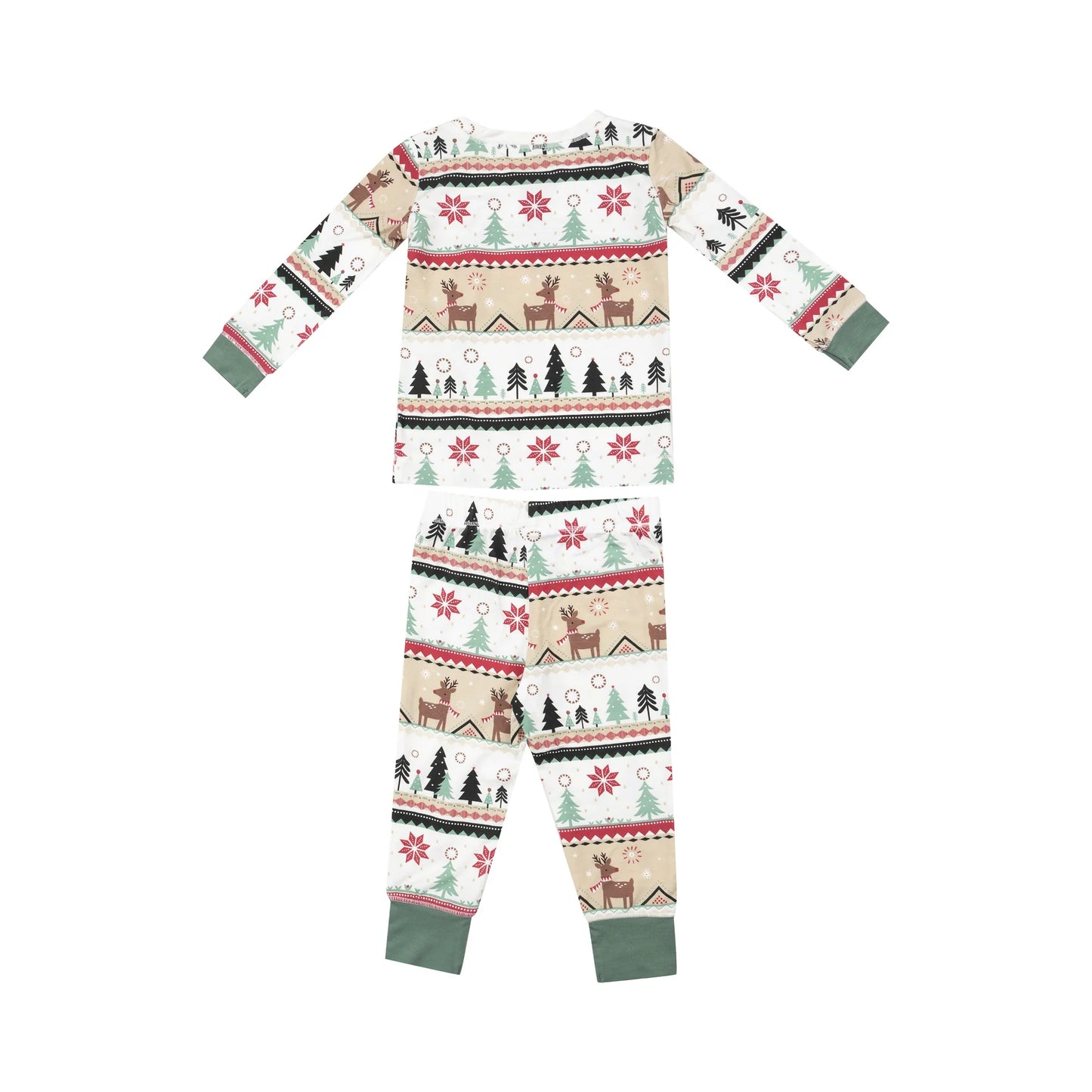 Reindeer Fair Isle Two Piece Set