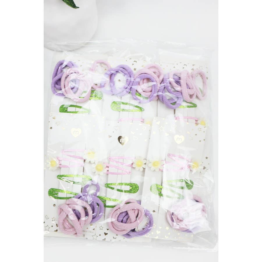 Flower Snap Clip Set