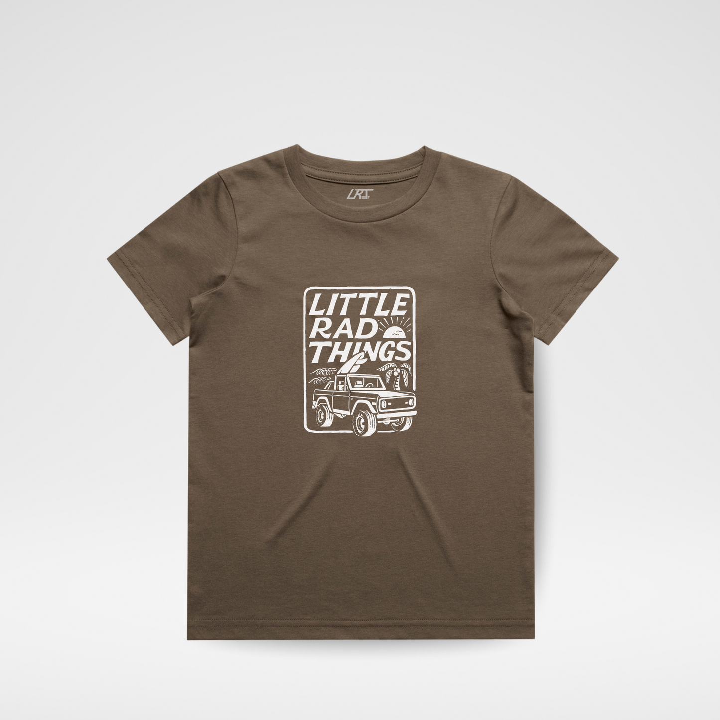 THE BRONCO LITTLE RAD THINGS TEE - BROWN