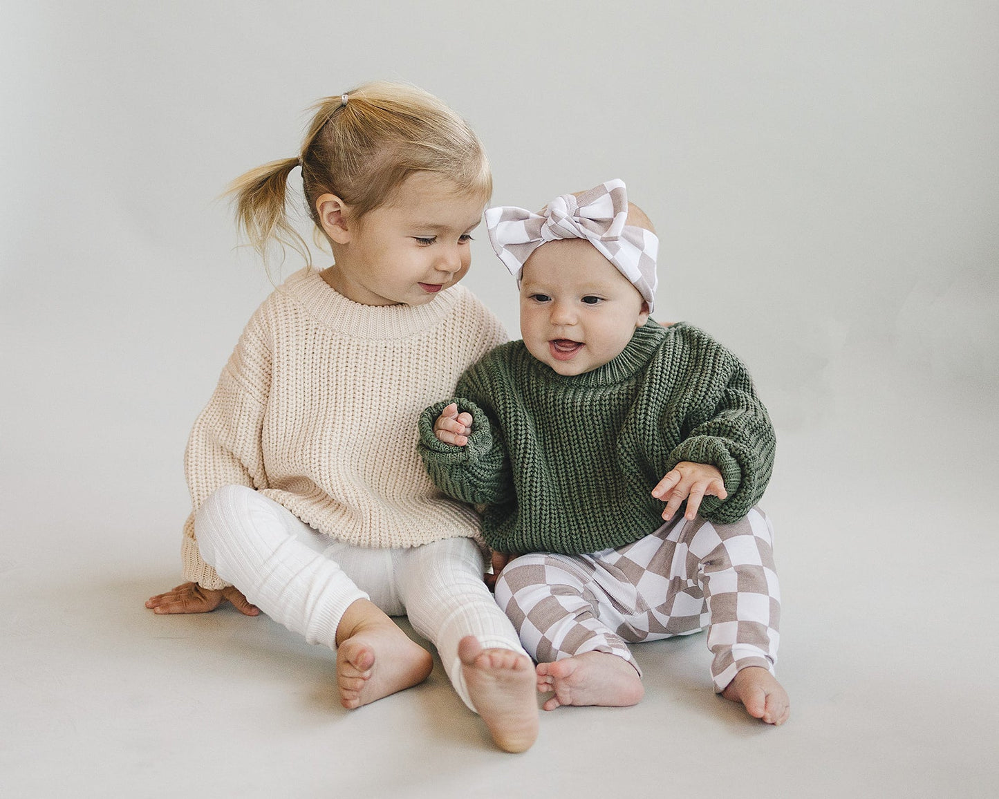 Chunky Knit Sweater | Green