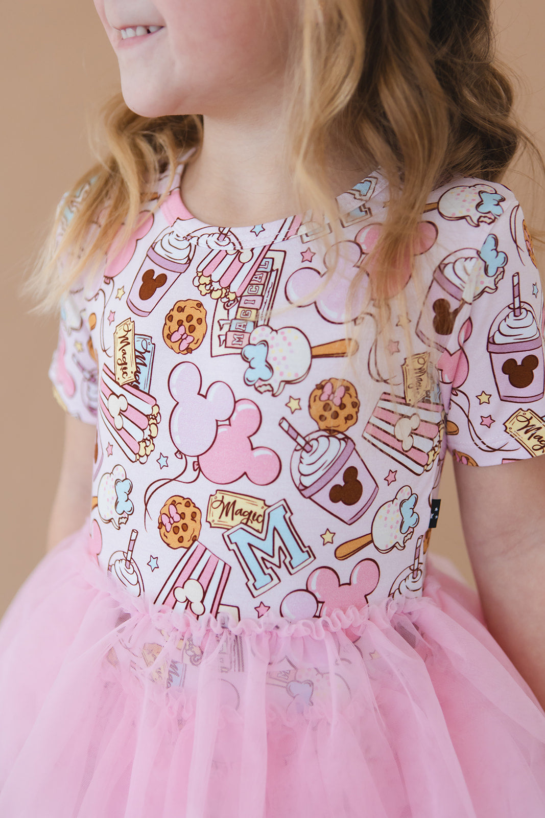Snacks (pink) - Tutu Dress