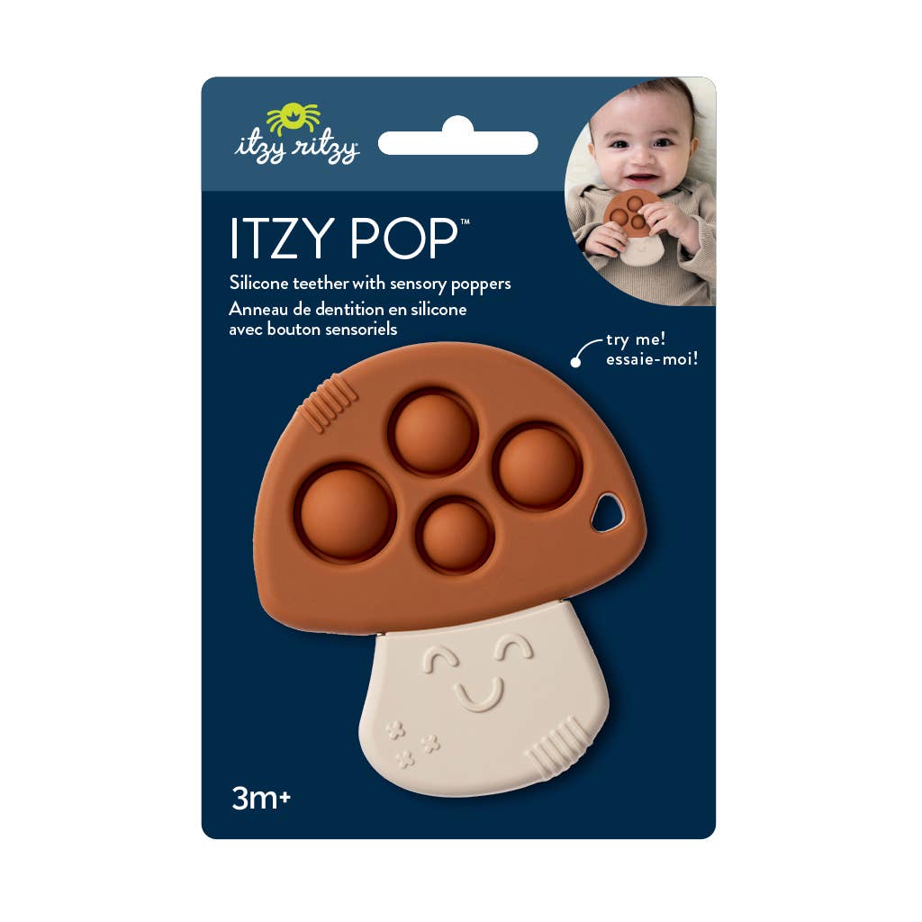 Itzy Pop Sensory Popper Toy: Mushroom