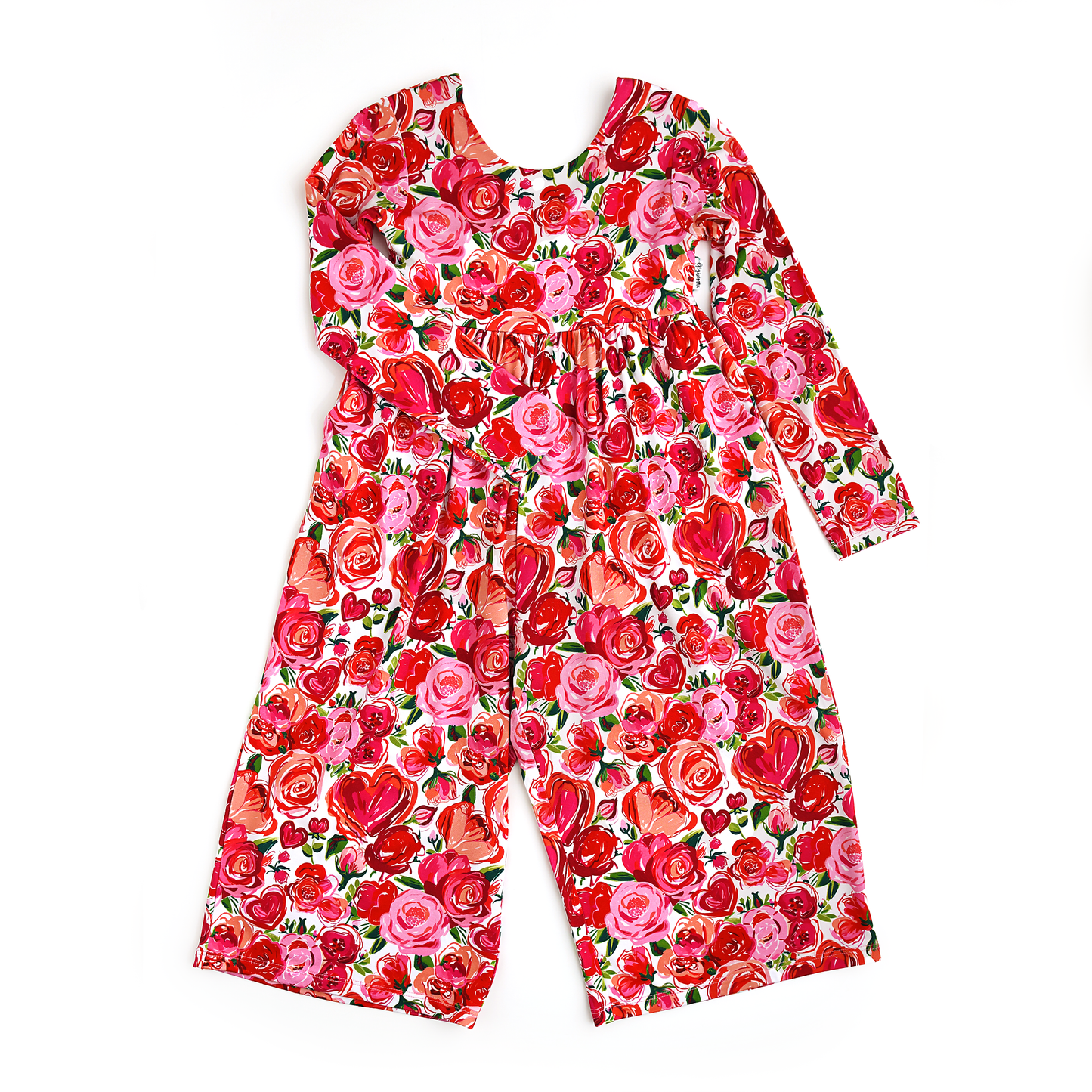 Bamboo Rose Romper Outfit