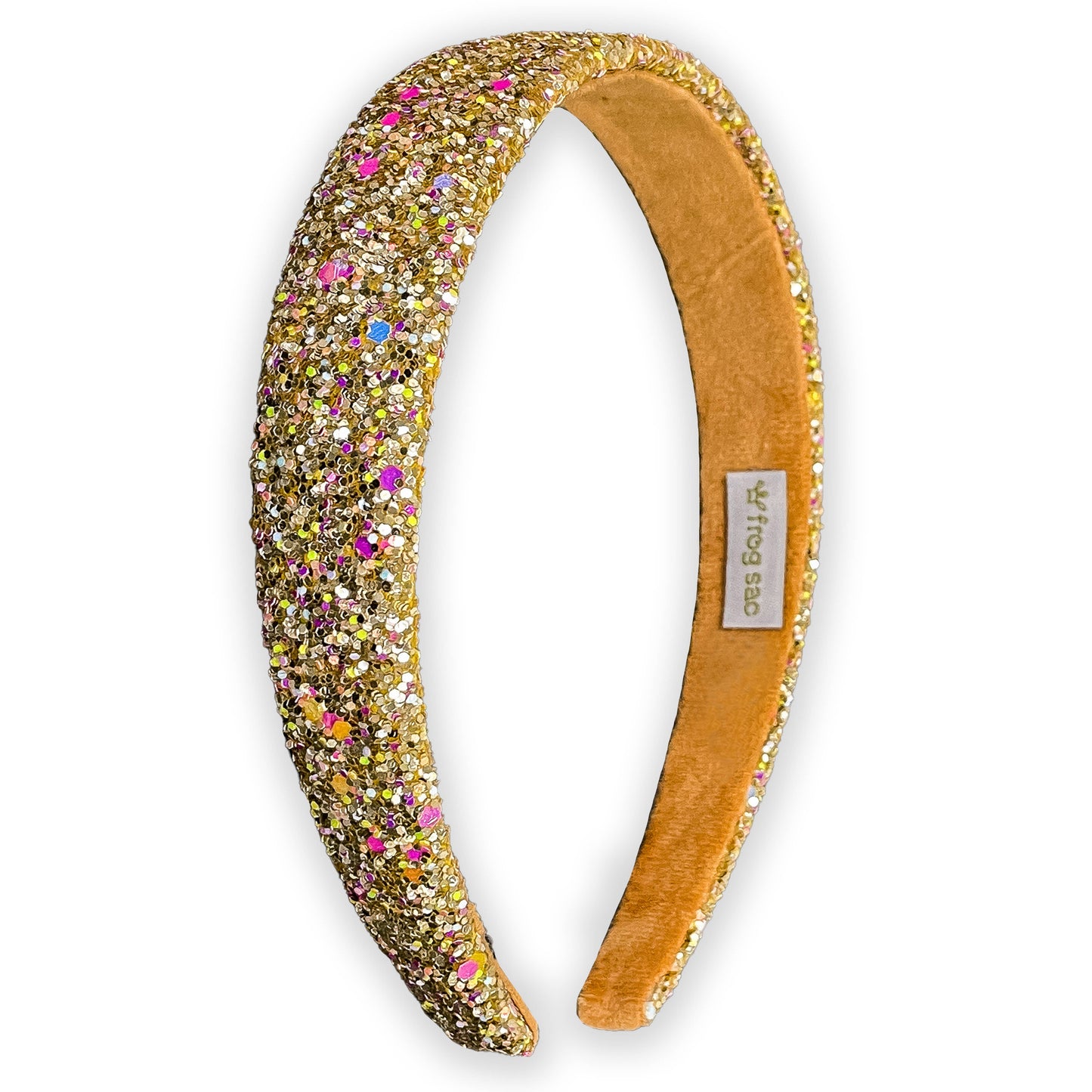 Gold Chunky Glitter Headband