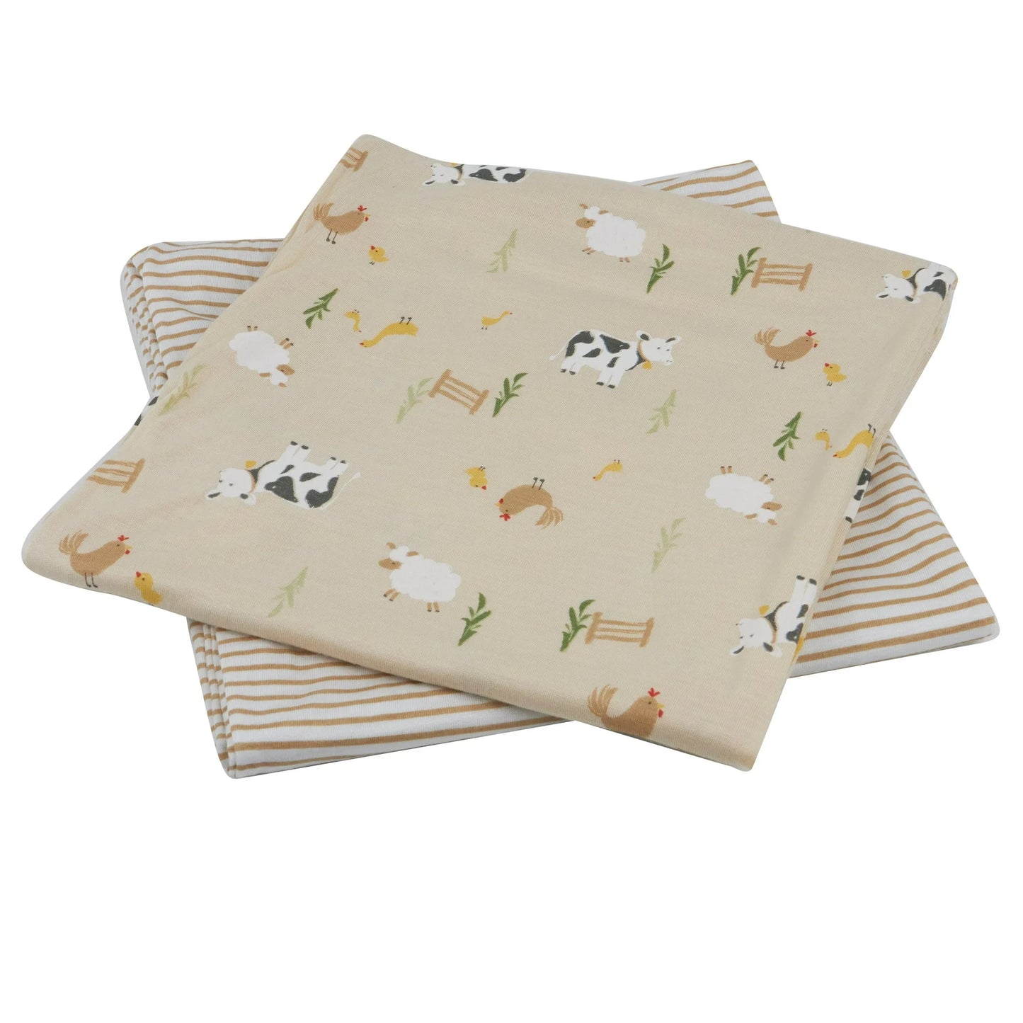 Farm 2pk Bamboo Blankets