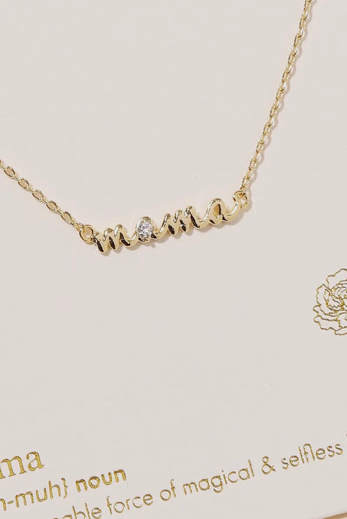 Mama Charm necklace