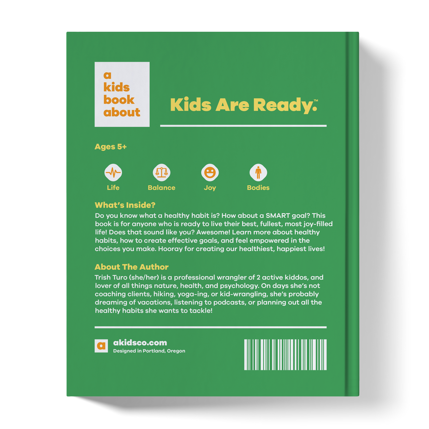 A Kids Book About Healthy Habits