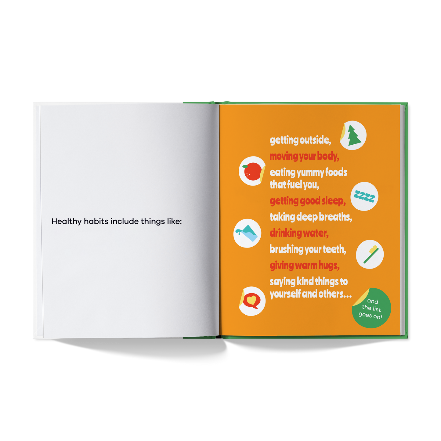 A Kids Book About Healthy Habits