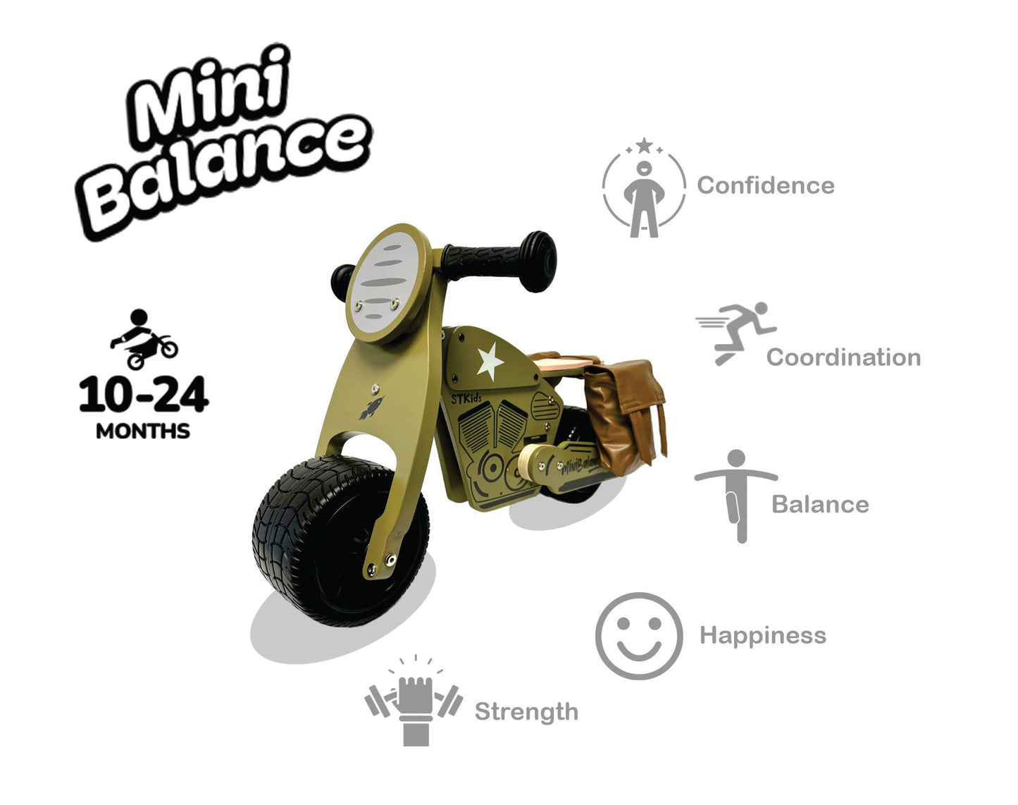 Baby Balance Bike MiniBalance CAP