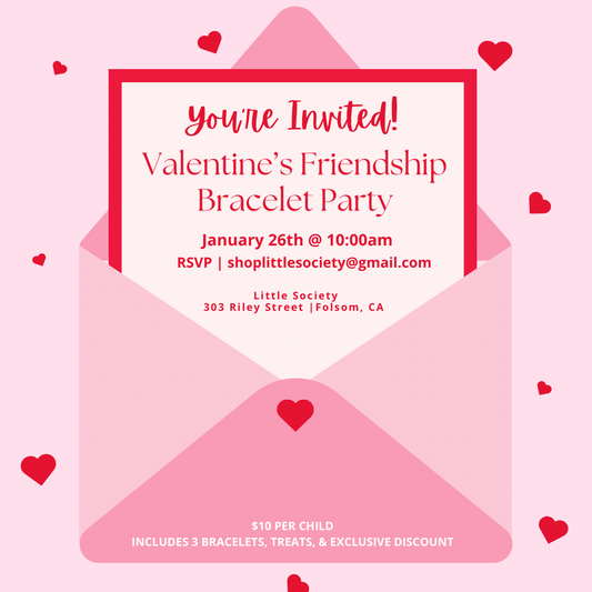 Valentine's Friendship Bracelet Party